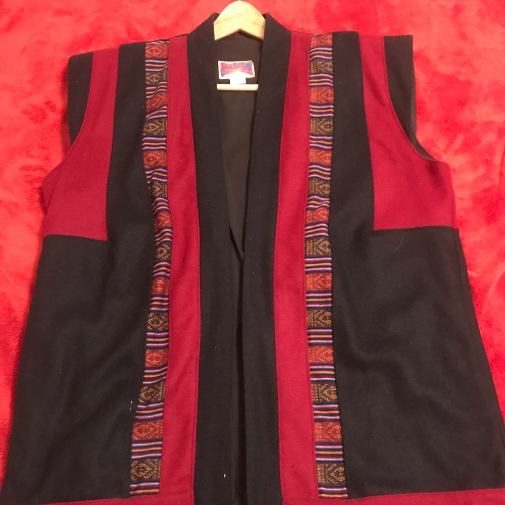 Men’s handmade Tibetan vest